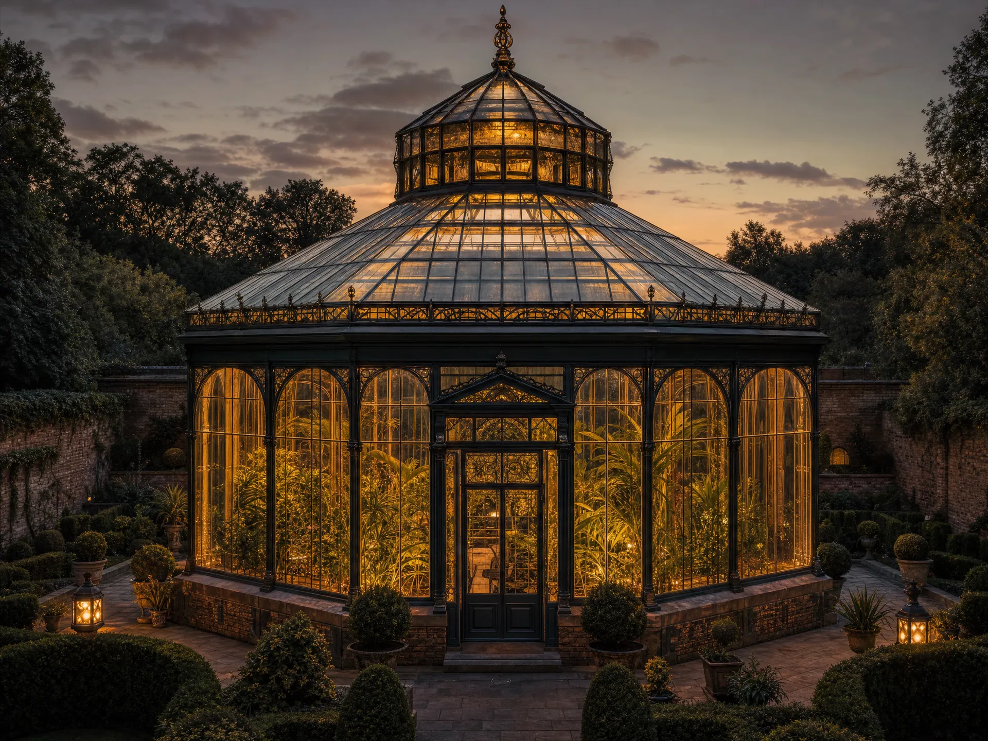 George Gensun Solar Glasshouses